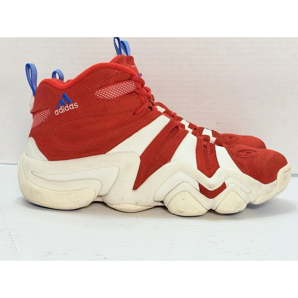 adidas Crazy 8 Philly Red White Blue Basketball‎ Shoes Men's Size 12 IG3739
